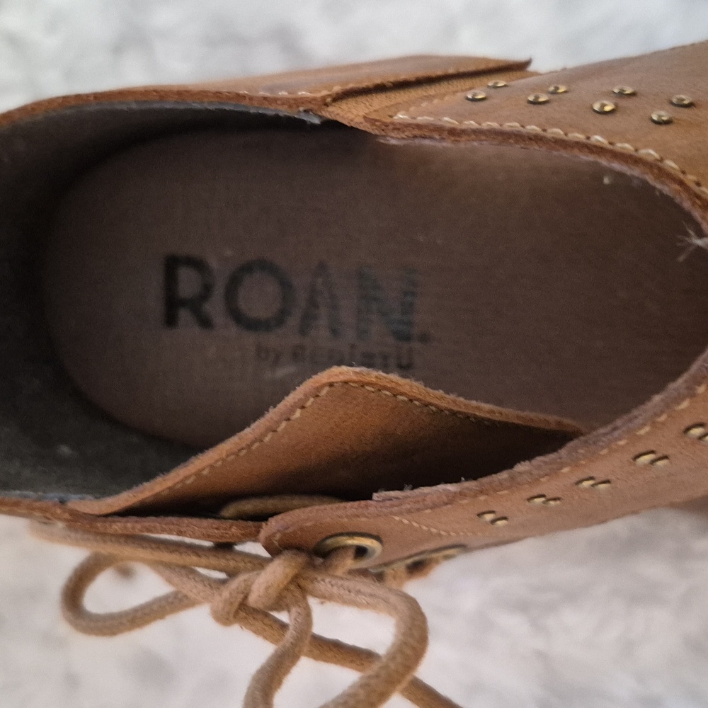 Roan by Bed/Stu Brown Leather Gladiator Sandals - Picture 6 of 9